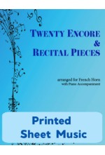Twenty Encore & Recital Pieces French Horn and Piano 40020
